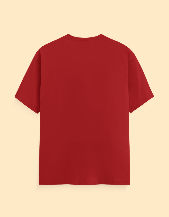Red Solid T-shirt