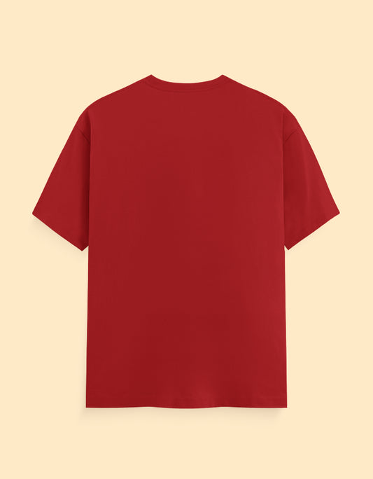 Red Solid T-shirt