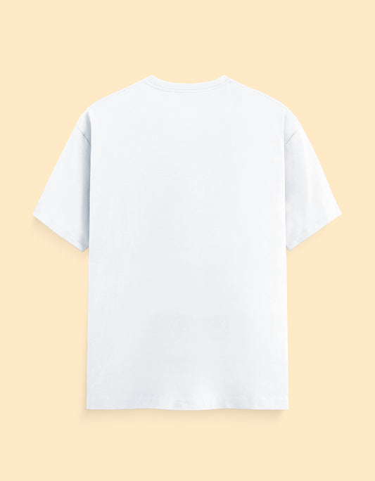 White Solid T-Shirt