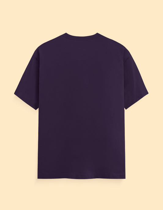 Purple Solid T-shirt