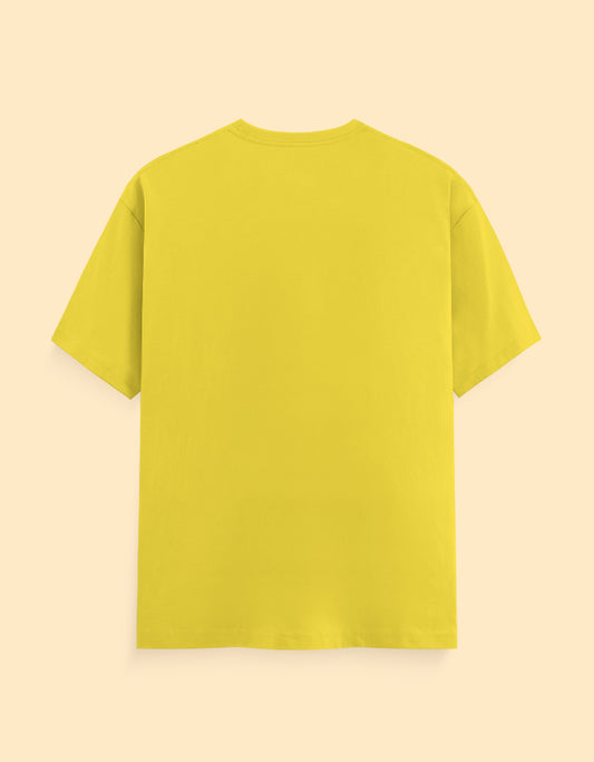 Yellow Solid T-shirt