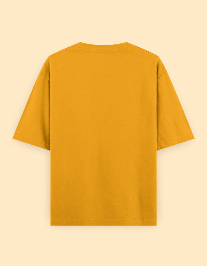 Sunset Yellow Oversized T-Shirt