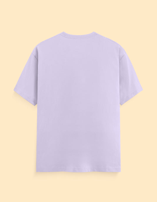 Lavender Solid T-shirt