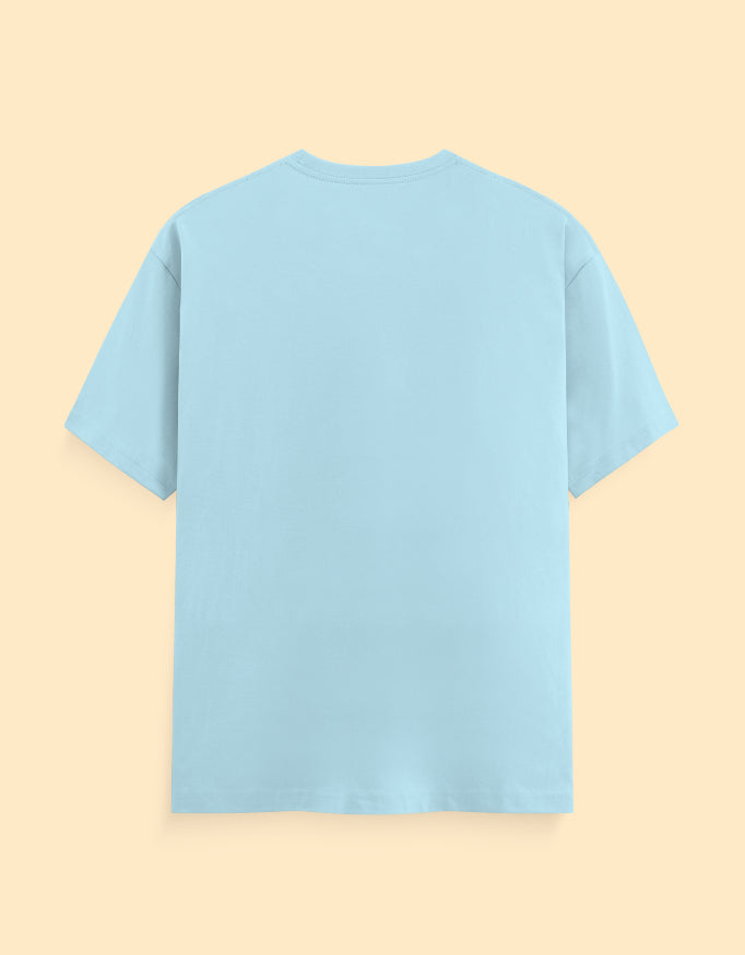 Baby Blue Solid T-shirt