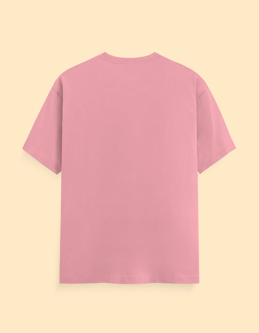 Flamingo Pink Solid T-shirt