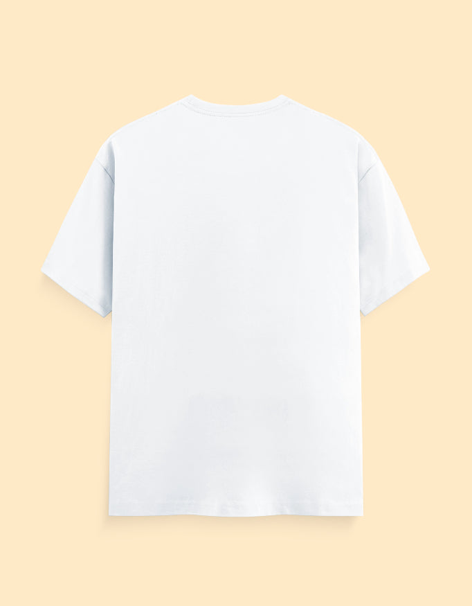 White Solid T-Shirt
