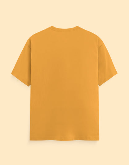 Sunset Yellow Solid T-shirt