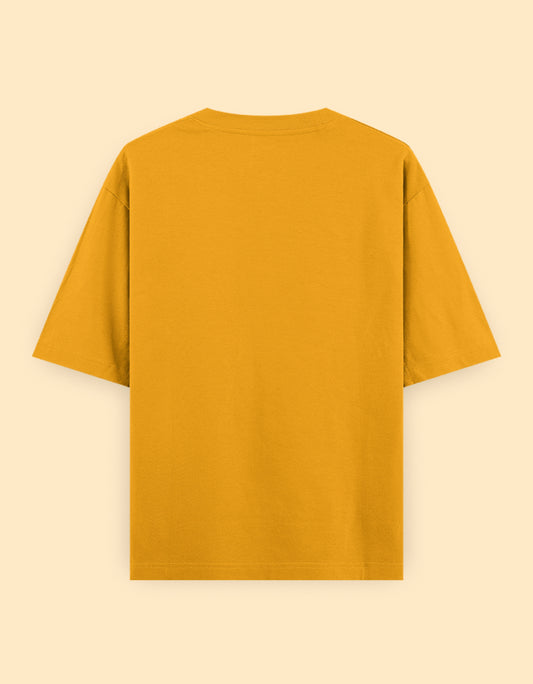 Sunset Yellow Oversized T-Shirt