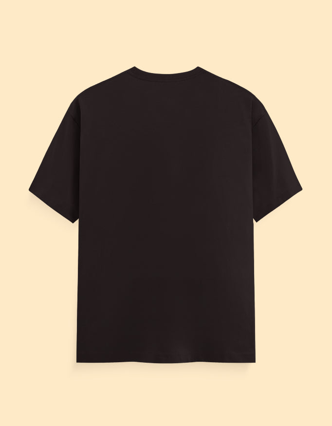 Coffee Brown Solid T-Shirts