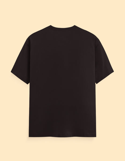 Coffee Brown Solid T-Shirts