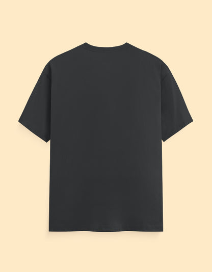 Steel Grey Solid T-Shirt