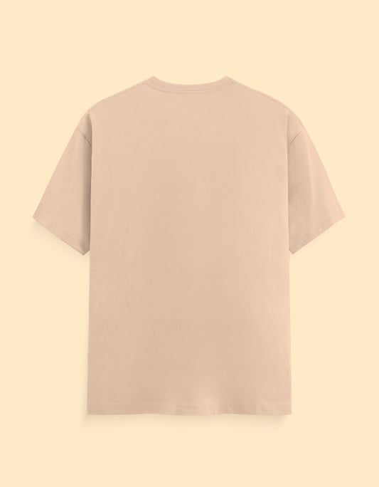 Peach Solid T-shirt