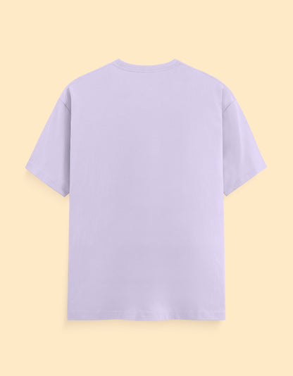 Lavender Solid T-shirt