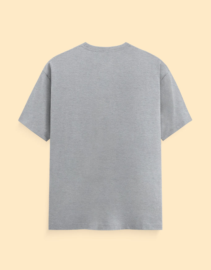 Grey Solid T-Shirt