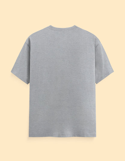 Grey Solid T-Shirt