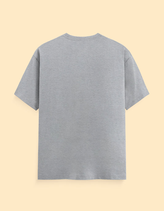 Grey Solid T-Shirt