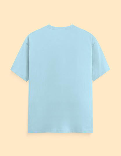 Baby Blue Solid T-shirt