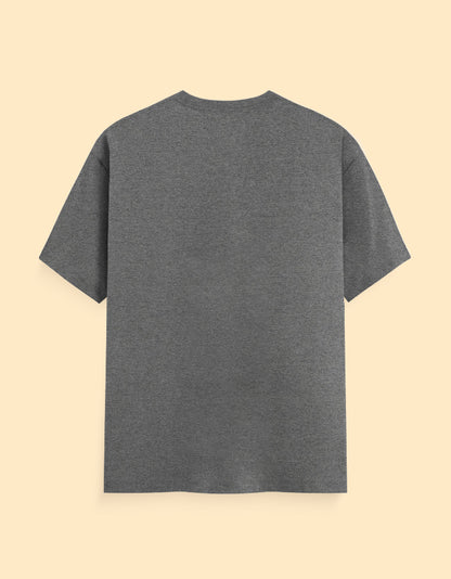 Charcoal Grey Solid T-shirts