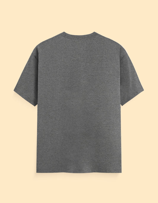 Charcoal Grey Solid T-shirts