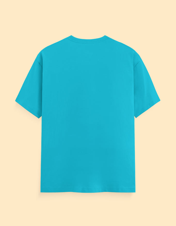 Sky Blue Solid T-shirt