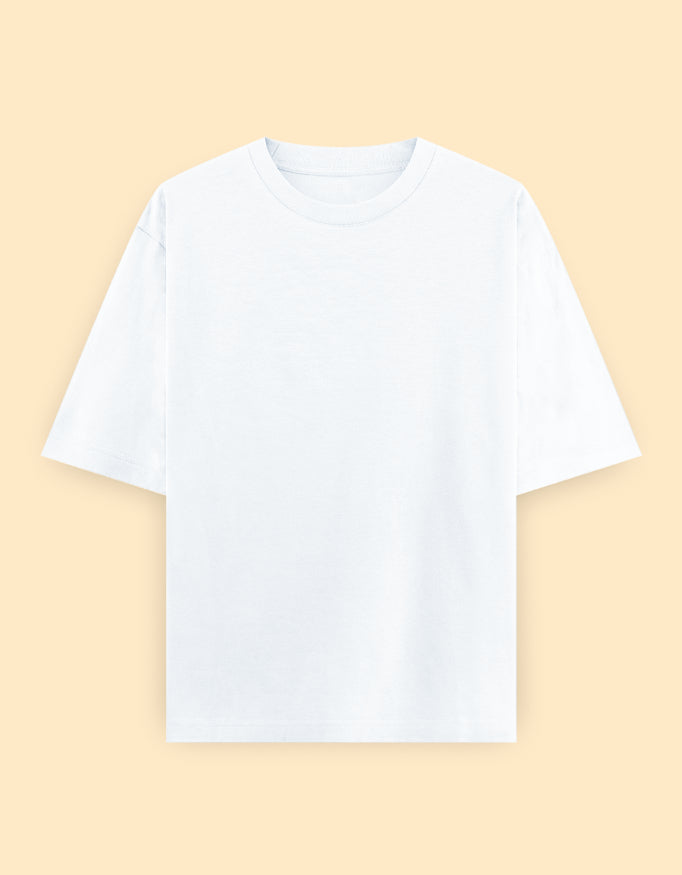 White Oversized Classic T-Shirt