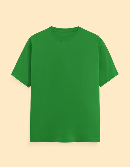 Green Solid T-shirt