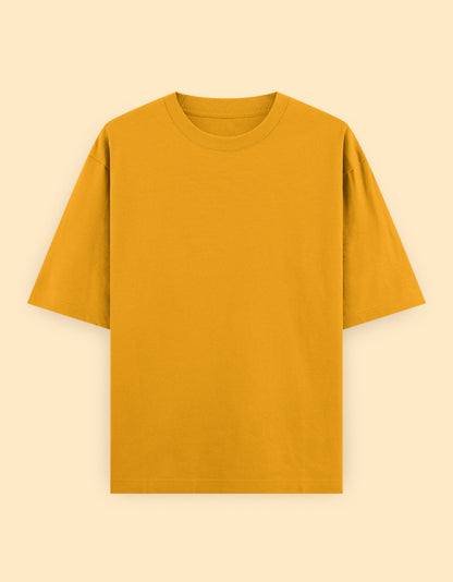 Sunset Yellow Oversized T-Shirt