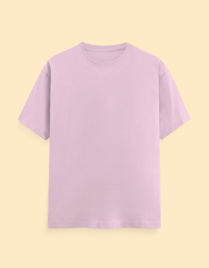 Light Baby Pink Solid T-shirt