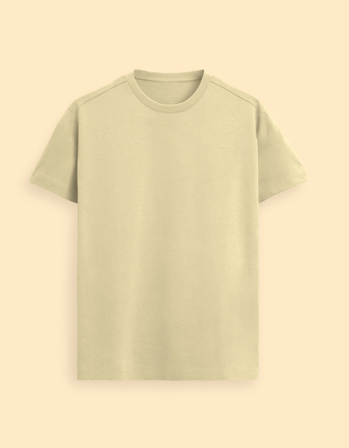 Beige Supima T-Shirt