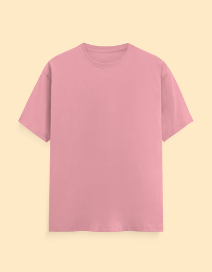 Flamingo Pink Solid T-shirt
