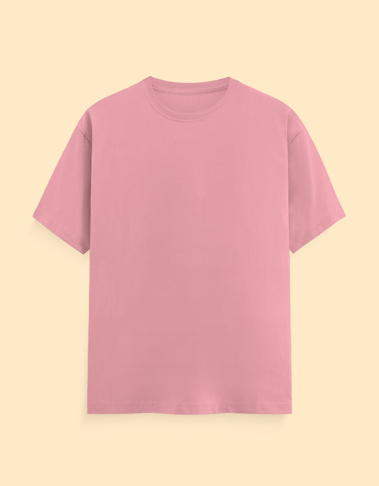 Flamingo Pink Solid T-shirt