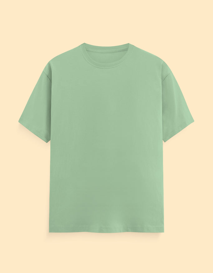 Jade Green Solid T-shirt