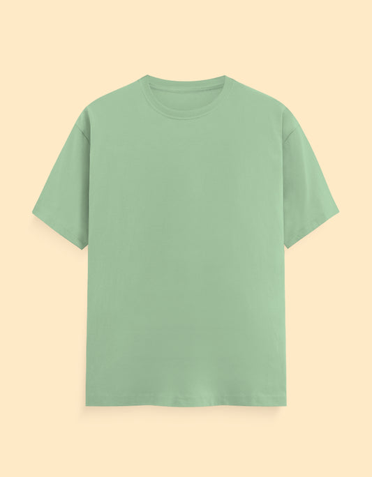 Jade Green Solid T-shirt