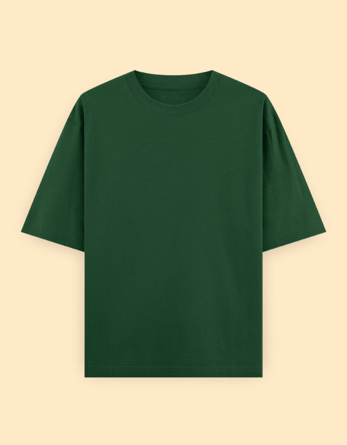 Green Oversized Classic T-Shirt