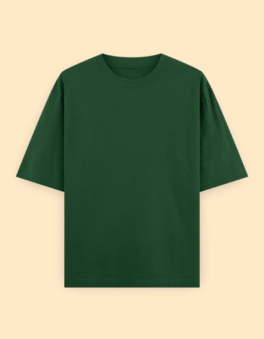 Green Oversized Classic T-Shirt