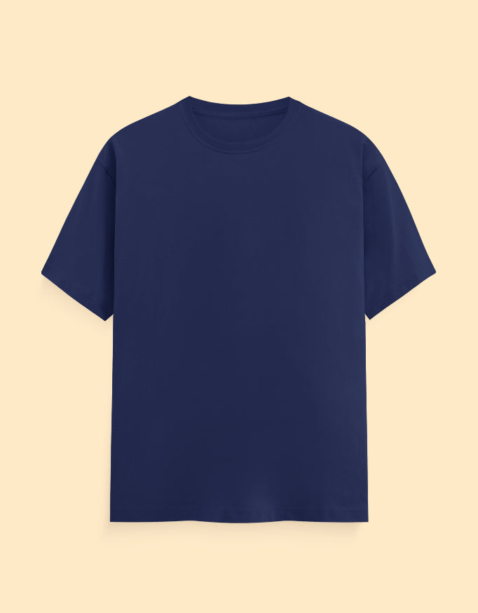 Royal Blue Solid T-shirts