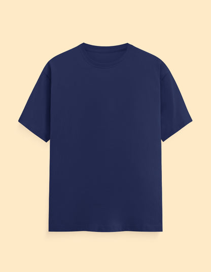Royal Blue Solid T-shirts