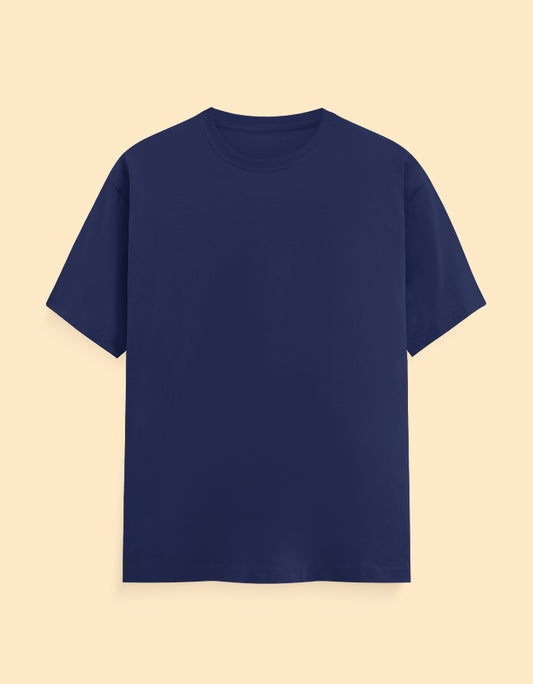 Royal Blue Solid T-shirts